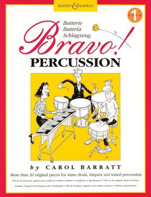 Bravo! Percussion, Book 1 — Carol Barratt (Boosey & Hawkes)