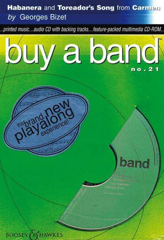 Habanera & Toreador Song Buy A Band V21 CD-Rom