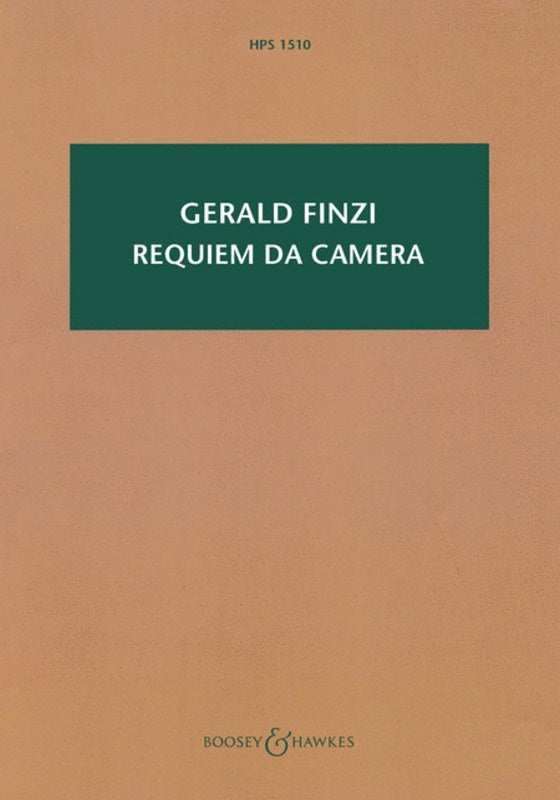 Requiem Da Camera Study Score