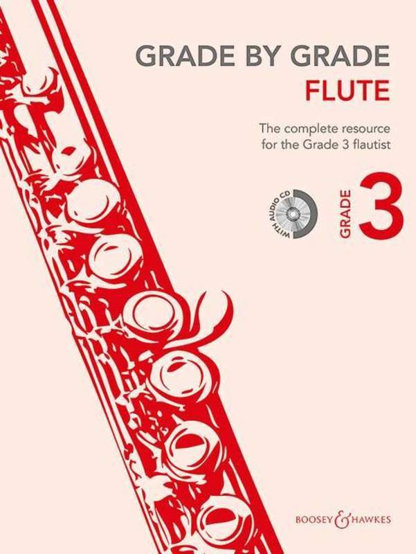 Grade by Grade: Flute, Grade 3 — Book & CD (Boosey & Hawkes)