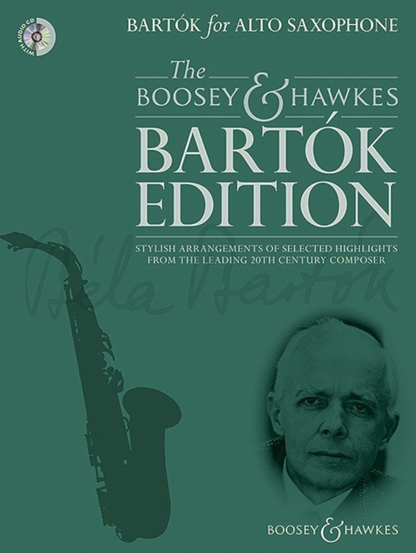 Bartók for Alto Saxophone — Book/CD, arr. Hywel Davies (Boosey & Hawkes, The Bartok Edition)