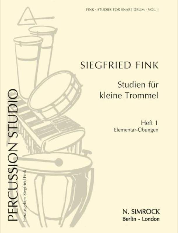 Studies For Snare Drum Vol 1 Book