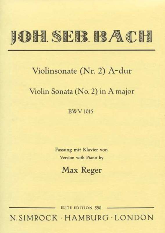 Violin Sonata No 2 Book