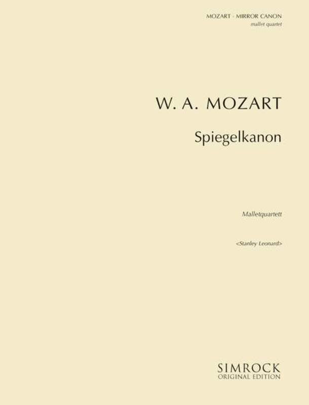 Mirror Canon Mallet Quartet Book