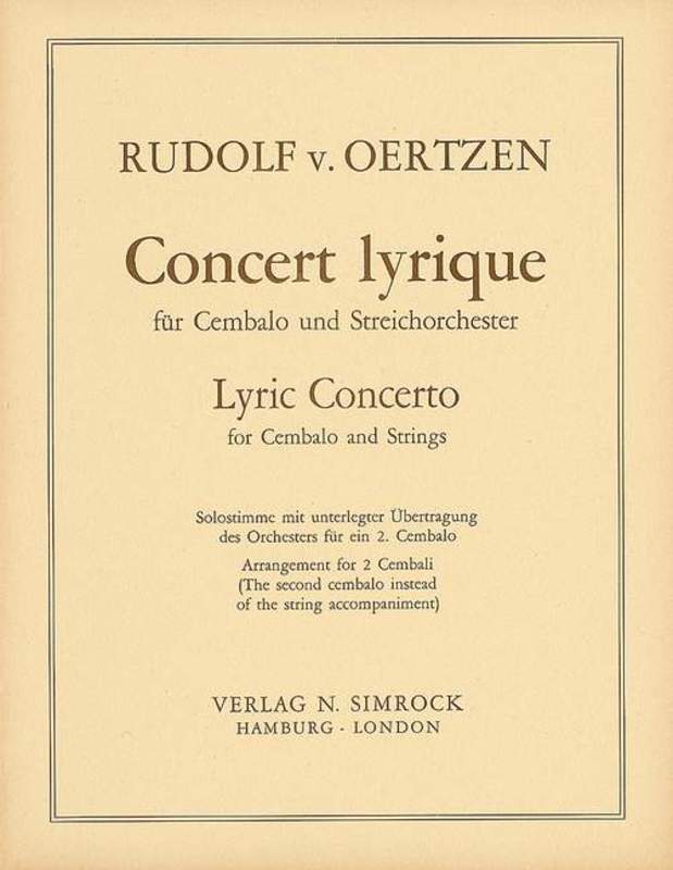 Lyric Concerto-Cembalo