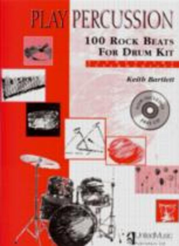 Rock Beats 100 For Drum Kit Book/CD Book
