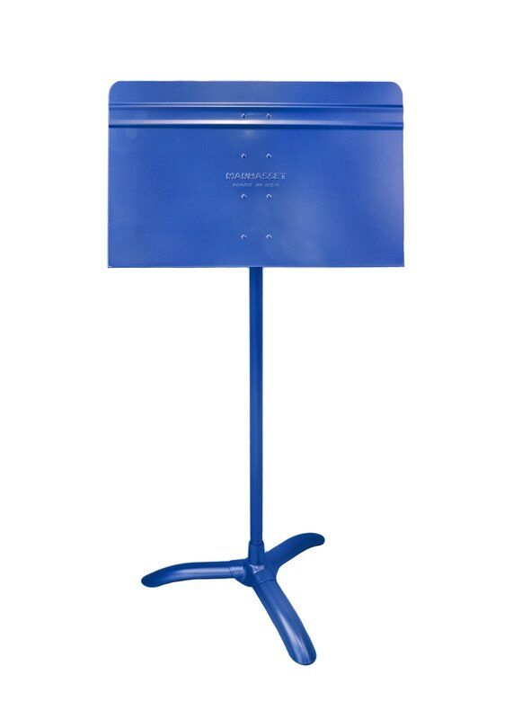 Symphony Music Stand - Blue Gloss Finish by Manhasset