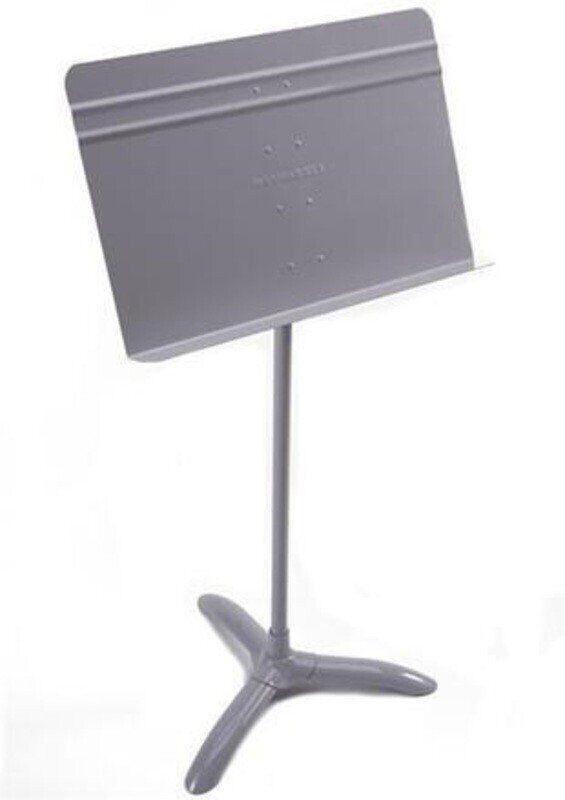 Symphony Music Stand - Grey Gloss Finish by Manhasset