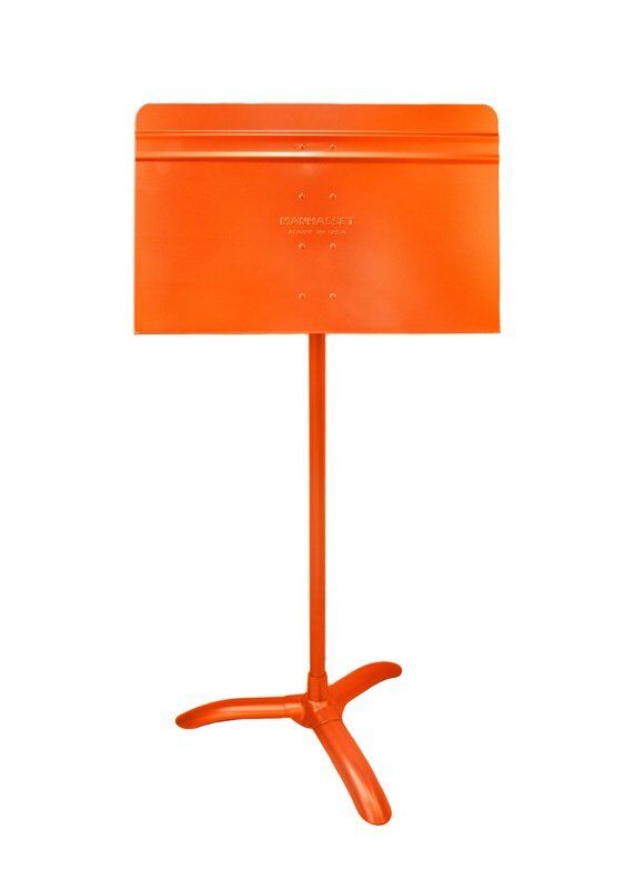 Symphony Music Stand - Orange Gloss Finish by Manhasset