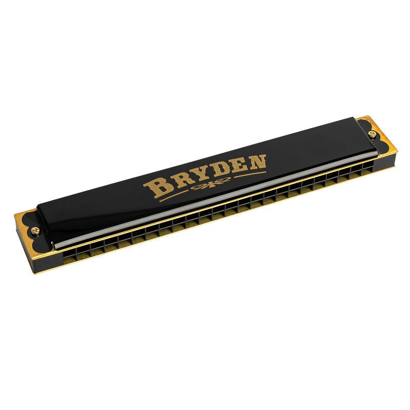 Bryden 24 Hole C Harmonica with 48 Brass Reeds and Carry Case — view 2