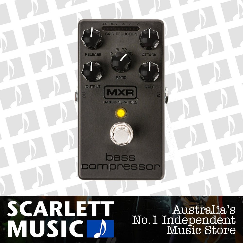 MXR M87B Bass Compressor Blackout Edition Effect Pedal — view 2