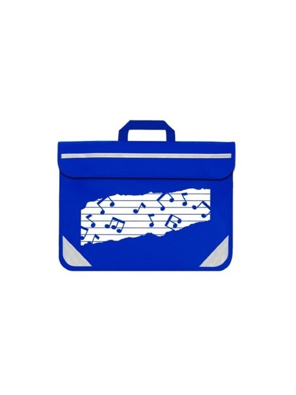 Mapac Music Bag Duo Music Notes Royal Blue