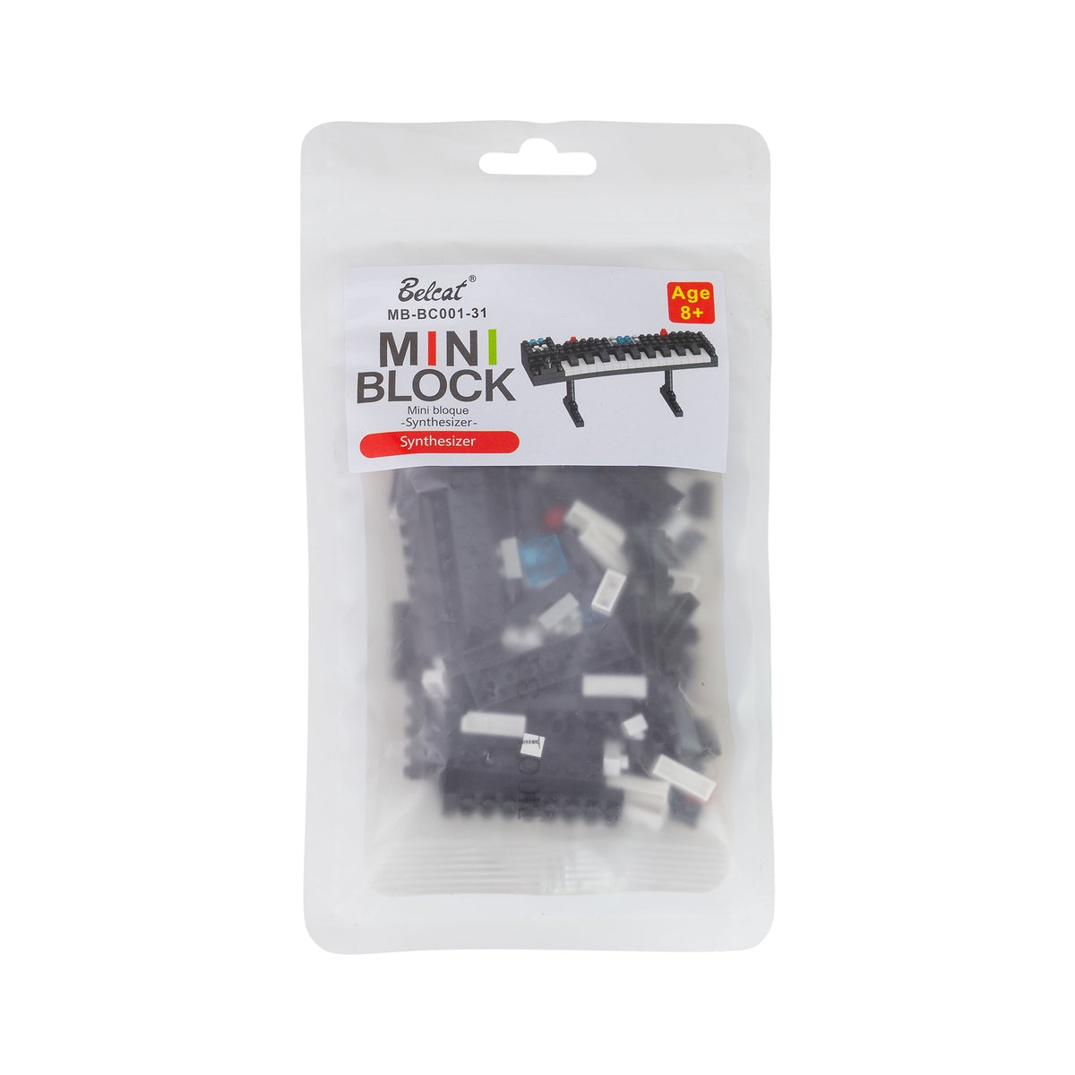 Belcat Mini Block Keyboard Synthesizer Building Set Model MB-BC001-31