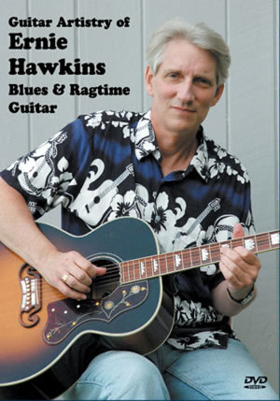 Ernie Hawkins Blues And Ragtime Guitar DVD (DVD Only)
