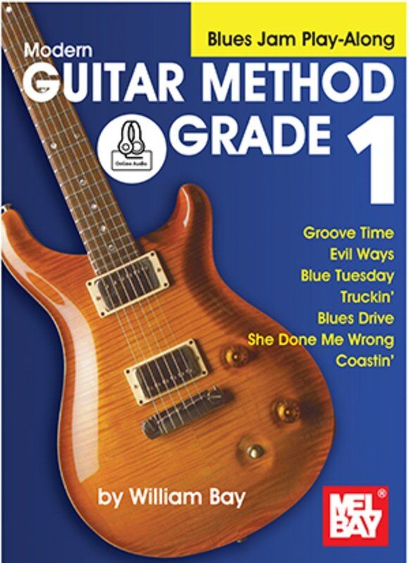 Modern Guitar Method Grade 1: Blues Jam Play-Along Book with Audio Access