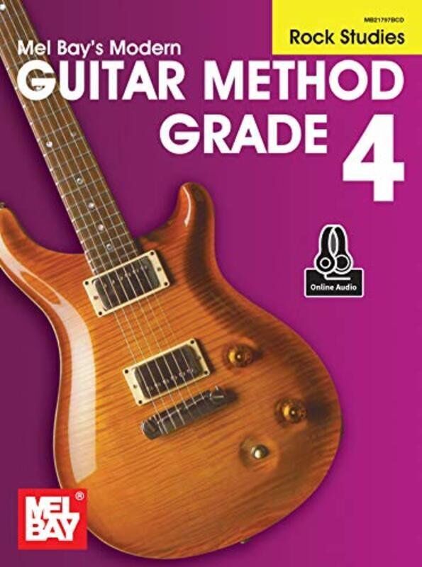 Modern Guitar Method Grade 4 Rock Studies Book with CD