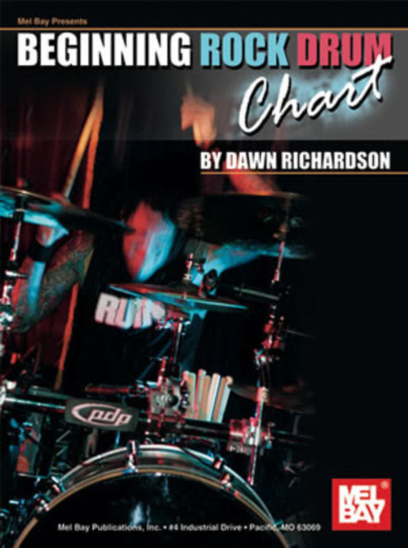 Beginning Rock Drum Chart (Chart Only) Book