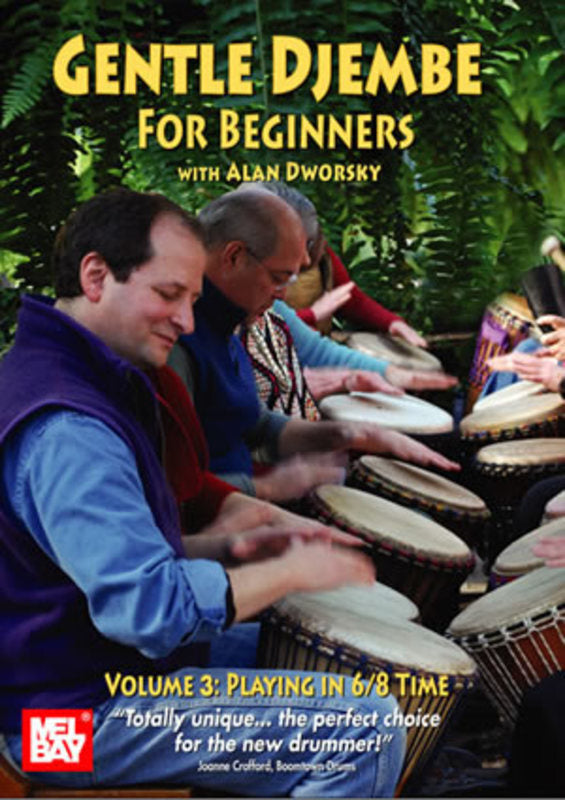 Gentle Djembe For Beginners Vol3 DVD