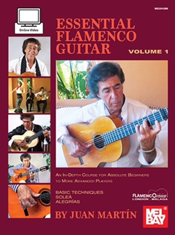 Juan Martin - Essential Flamenco Guitar Vol 1 Book with Online Video Access