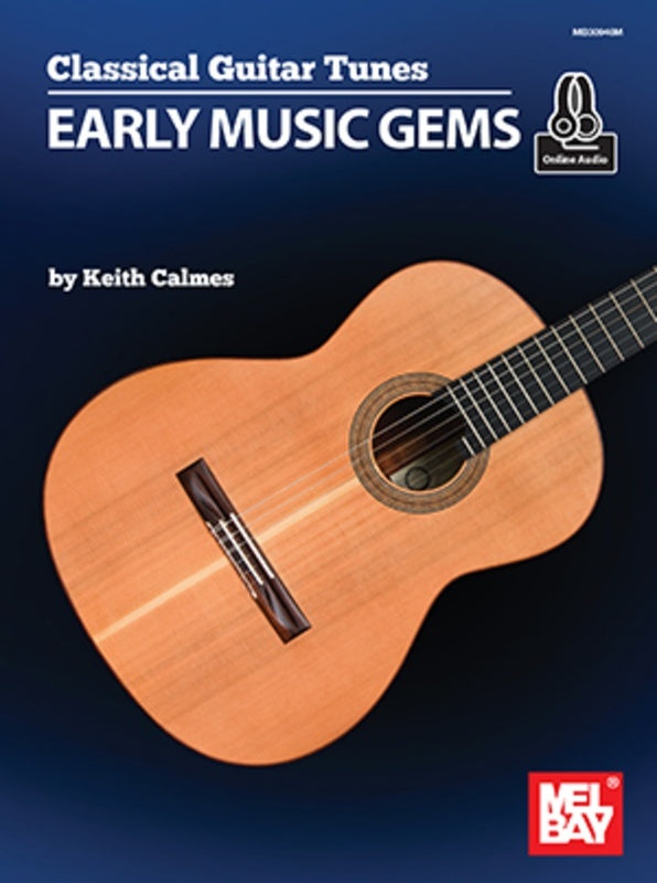 Early Music Gems Classical Guitar Tunes Book/Online Audio