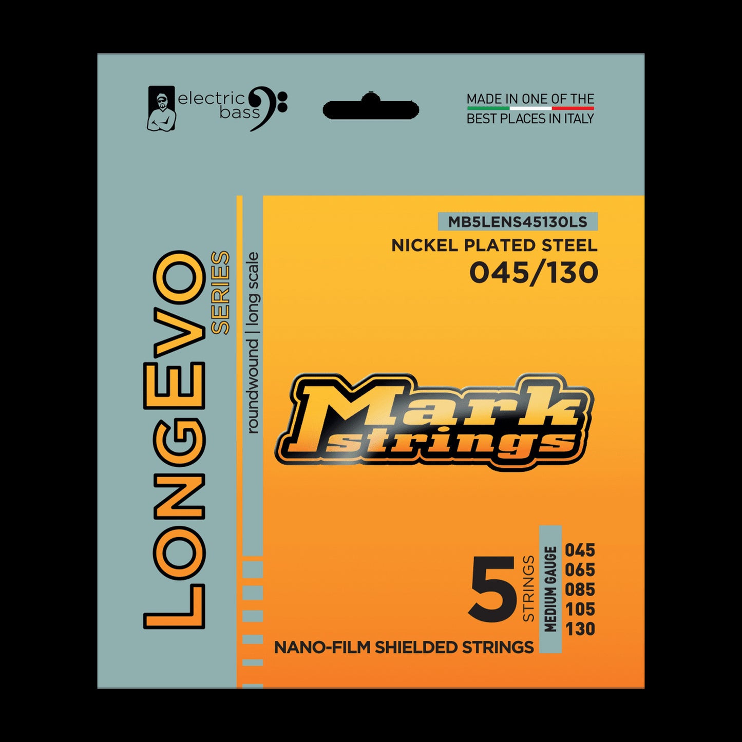 Markbass Longevo Series Nickel 5 String 45/130 Bass Set