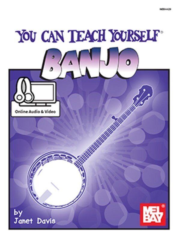You Can Teach Yourself Banjo Book by Janet Davis with Online Audio and Video Access