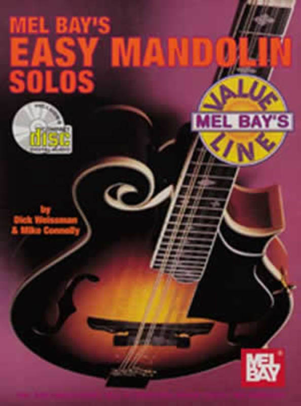 Easy Mandolin Solos Book CD (Softcover Book/CD)