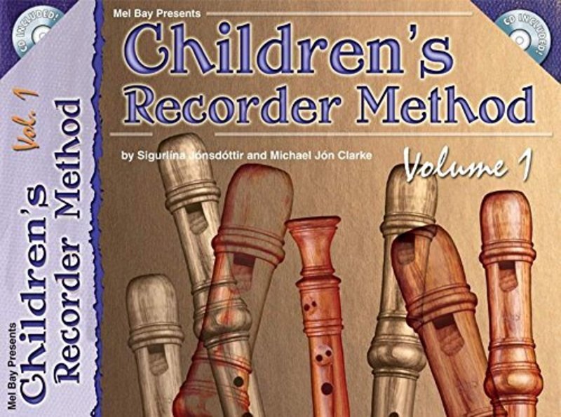 Childrens Recorder Method Vol.1 Book/CD Book
