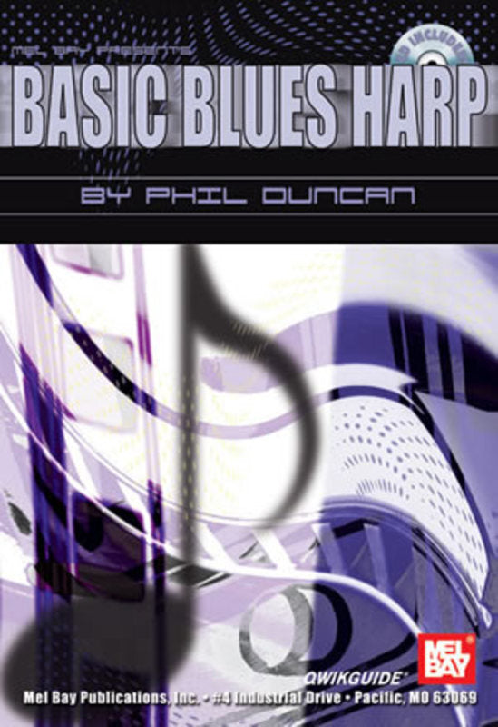 Basic Blues Harp Qwikguide Softcover Book/CD