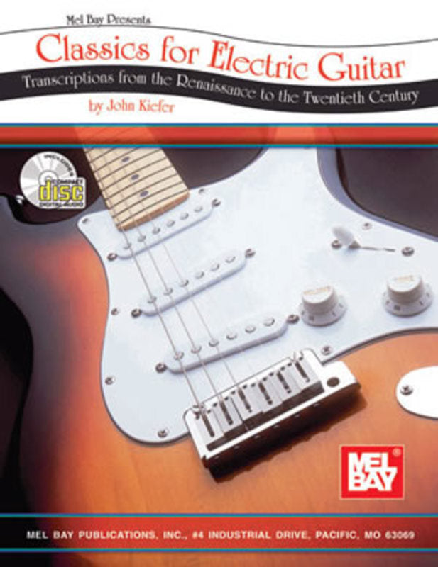Classics For Electric Guitar Book CD (Softcover Book/CD)