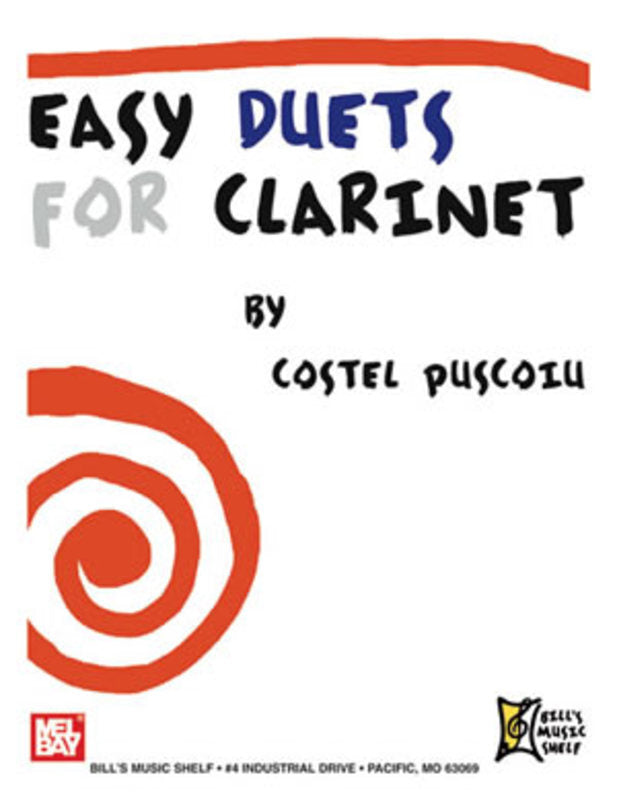 Easy Duets For Clarinet (Softcover Book)