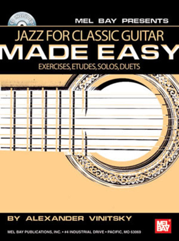 Jazz For Classic Guitar Made Easy Softcover Book/CD