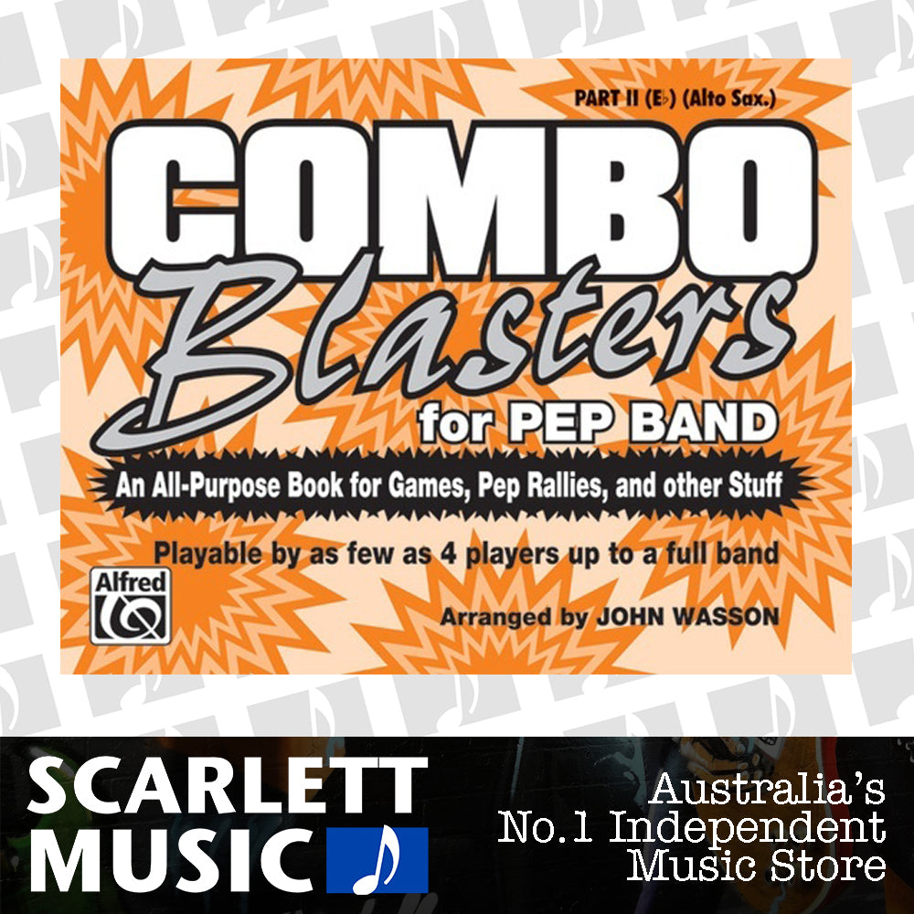 Combo Blasters For Pep Band Marching Band Part 2 E Flat — view 2
