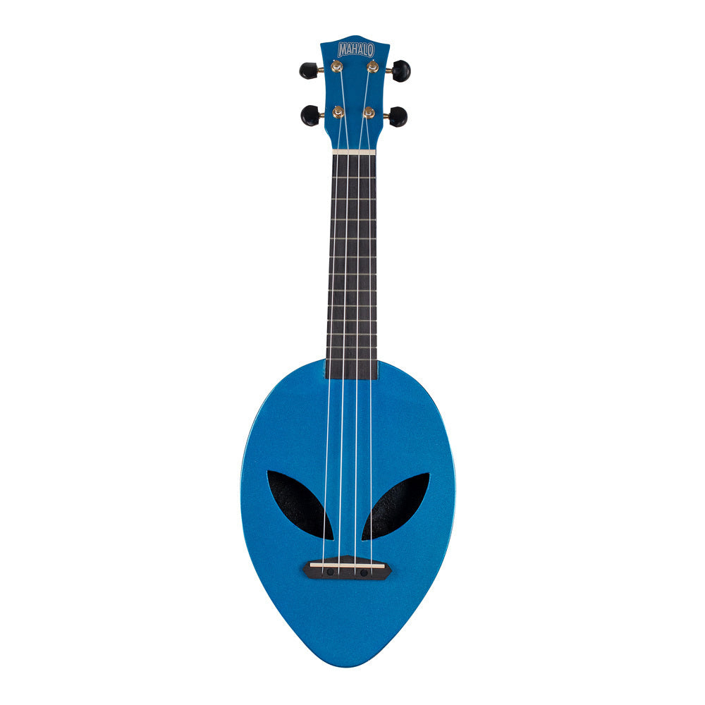 Mahalo Creative Series Soprano Ukulele - Alien (Metallic Blue)