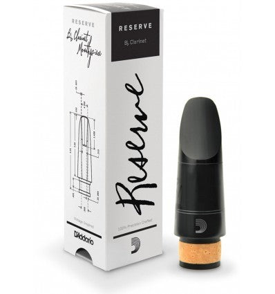 D'Addario Reserve Bb Clarinet Mouthpiece, X25E