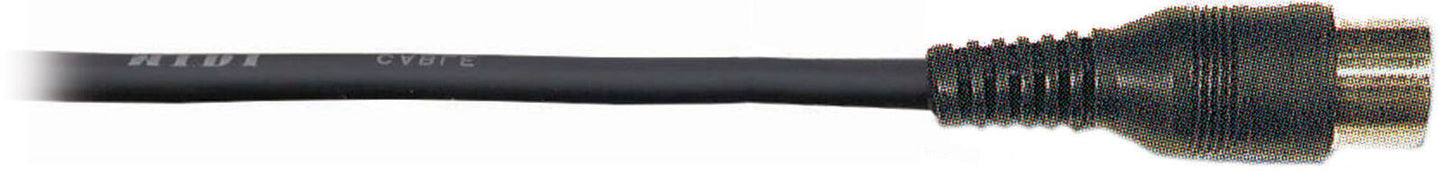 AUSTRALASIAN Midi Lead Cable 20 Foot Black