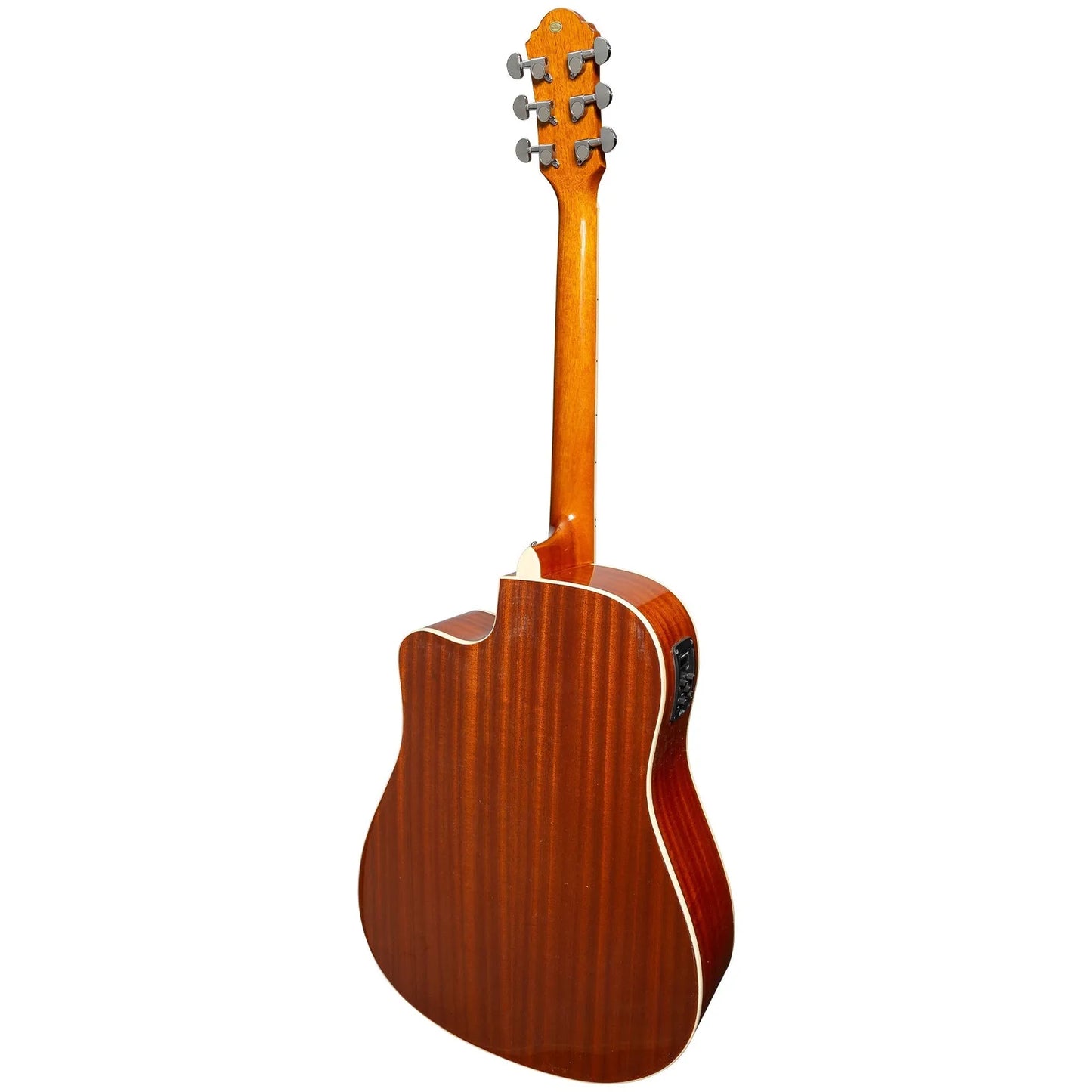Martinez MDC-41G-TSB Dreadnought Acoustic Guitar Gloss Tobacco Burst 6-String — view 3