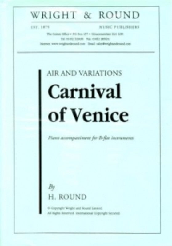 Round - Carnival Of Venice B Flat Instuments/Piano