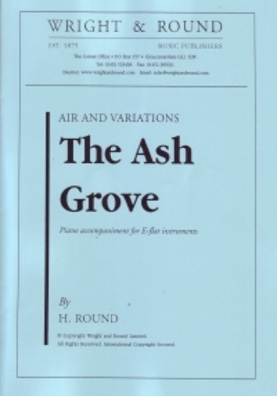 Ash Grove Tenor Horn Piano Book