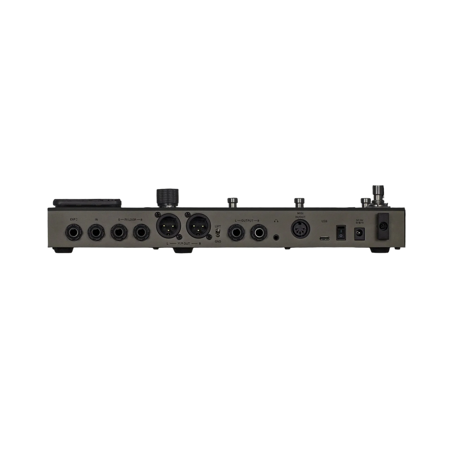 Mooer GE-200 Pro Guitar Multi-Effects Processor with 286 Effects, 3.5" LCD, 70 Drum Patterns, USB-C, Bluetooth, and MIDI I/O — view 4