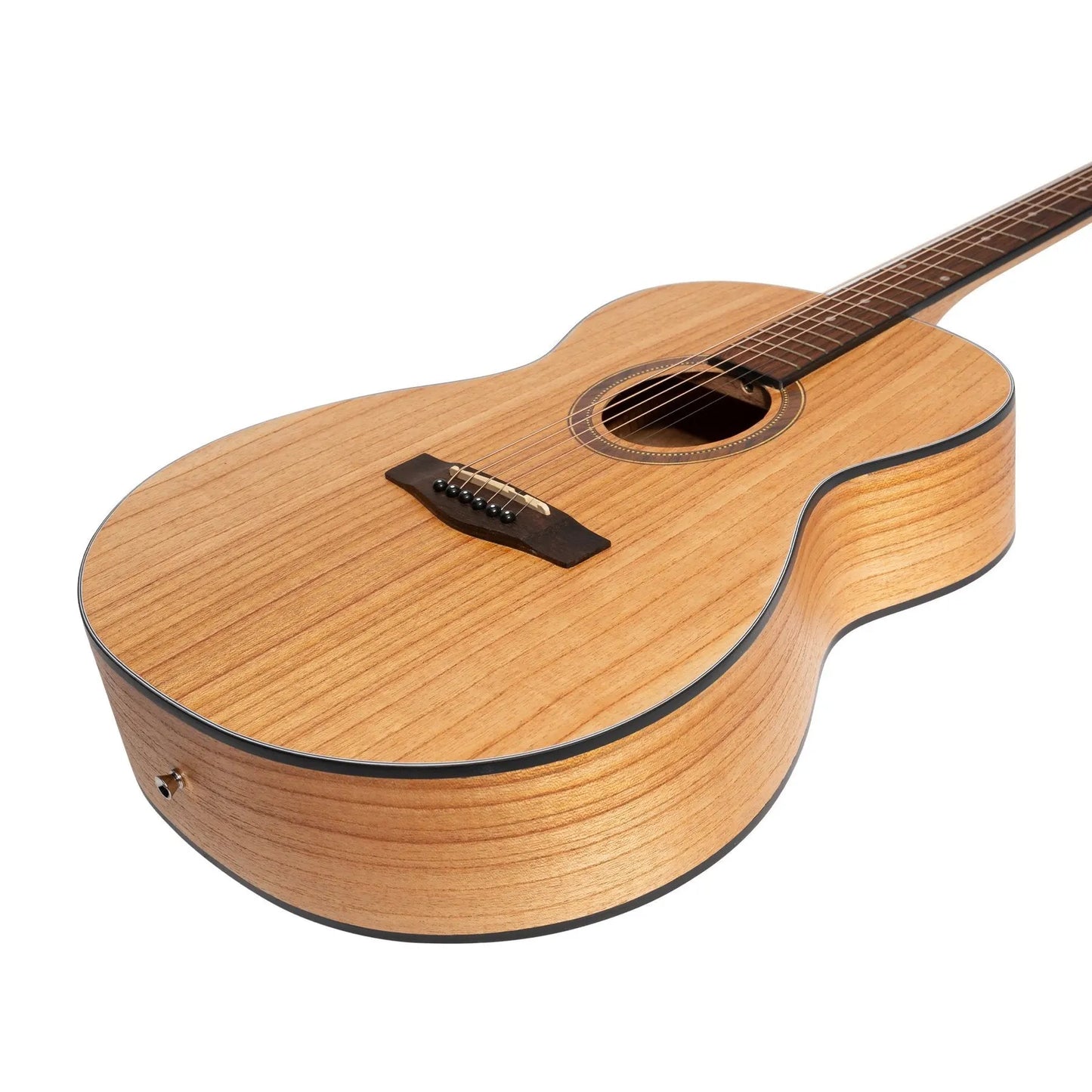 Martinez MF-41 Series Folk Size Acoustic Guitar Mindi-Wood Natural Right-Handed 6-String — view 6
