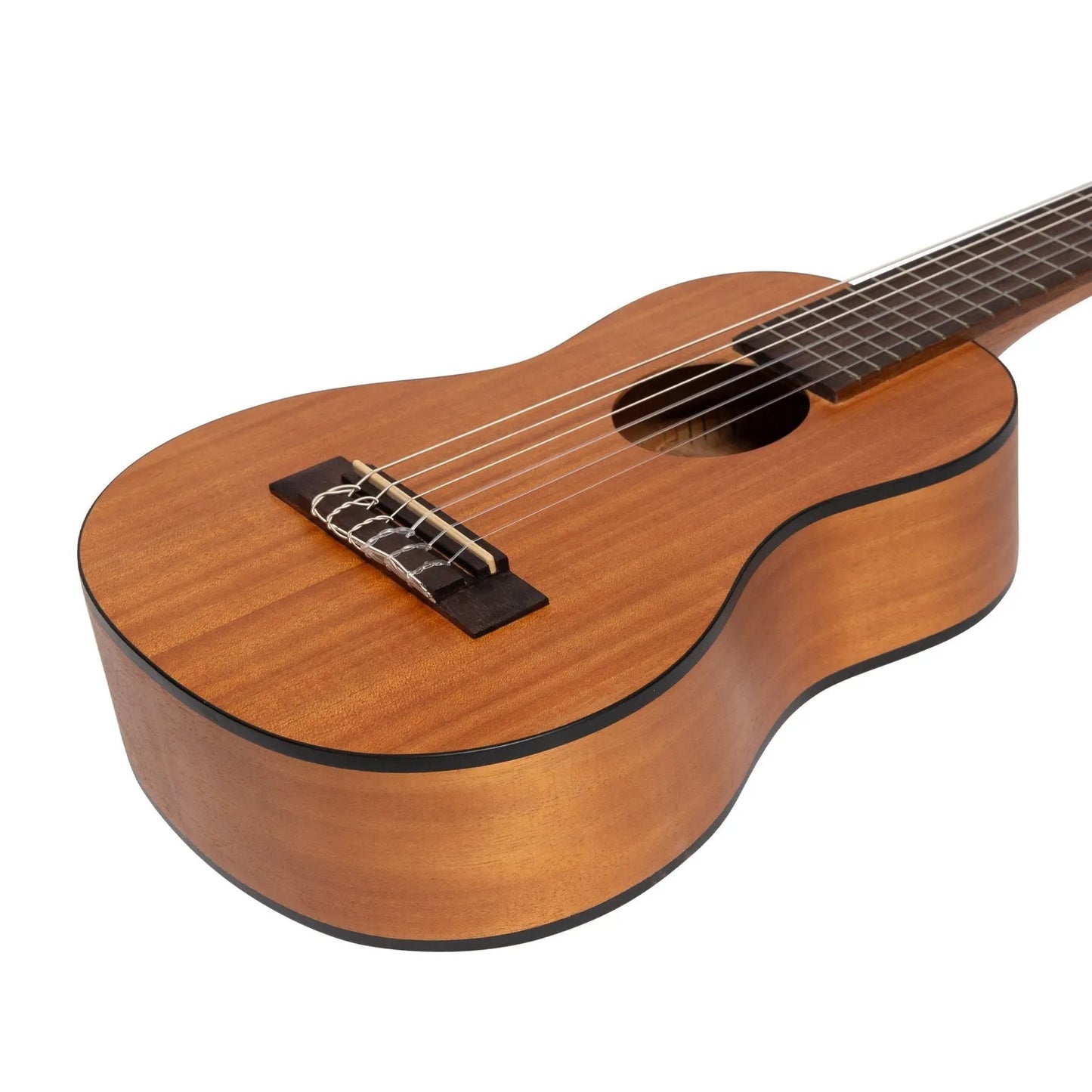 Mojo MGT-G2 'Guitarulele' 1/4 Size Classical Guitar Natural Satin Mahogany — view 6
