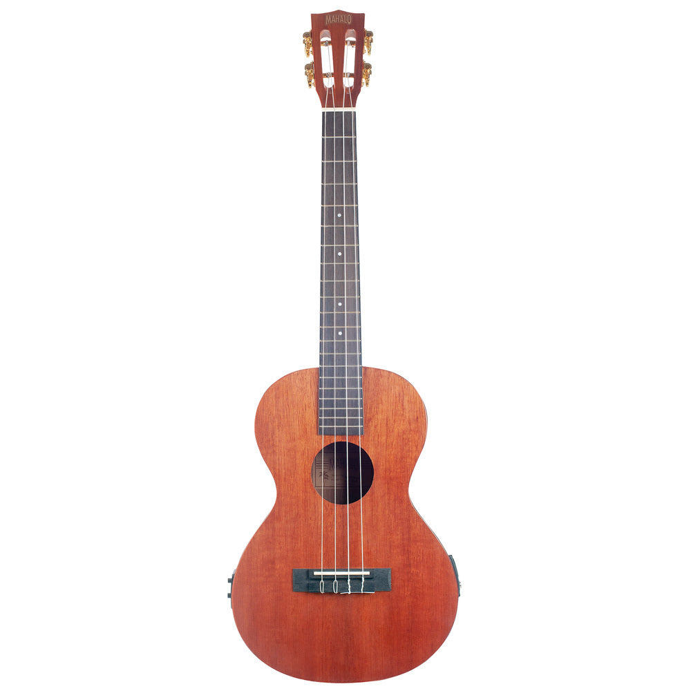 Mahalo Java Series Baritone Ukulele - Electric Acoustic (Vintage Natural)