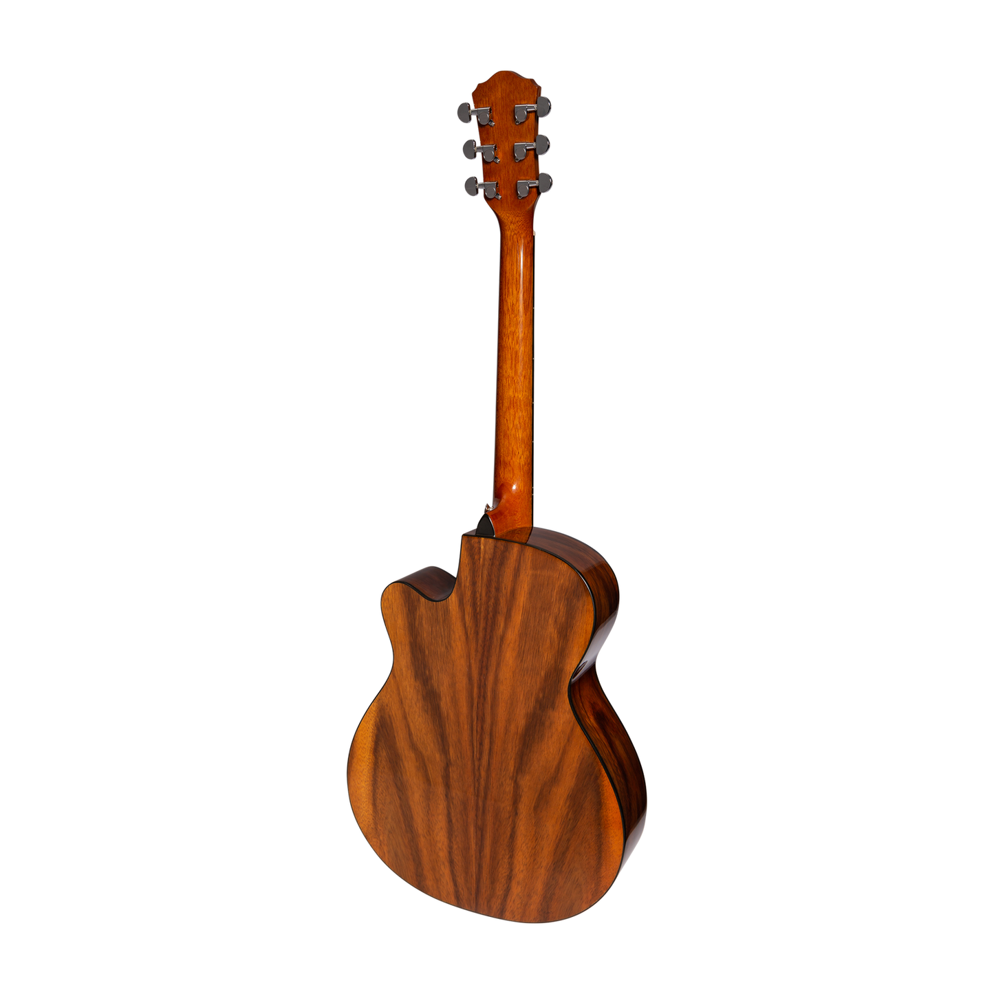 Martinez MJH-3CG-RWD Jazz Hybrid Acoustic Gloss Small Body Cutaway Guitar Rosewood — view 2