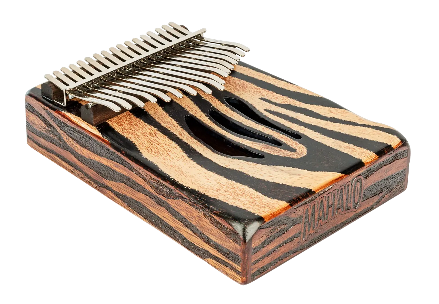 Mahalo 17 Note Zebra Kalimba MKA17ZE
