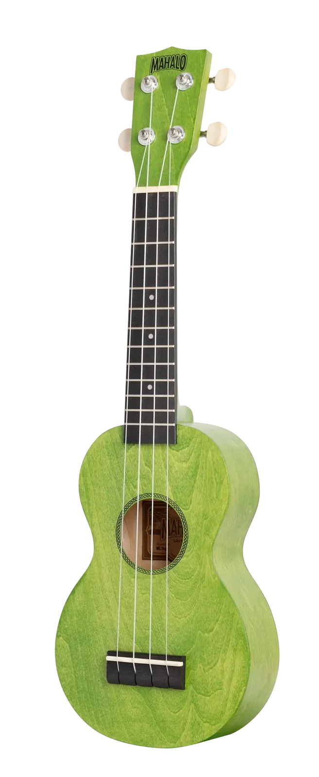Mahalo I Series Soprano Ukulele - Sea Green with Mahogany Fingerboard — view 4