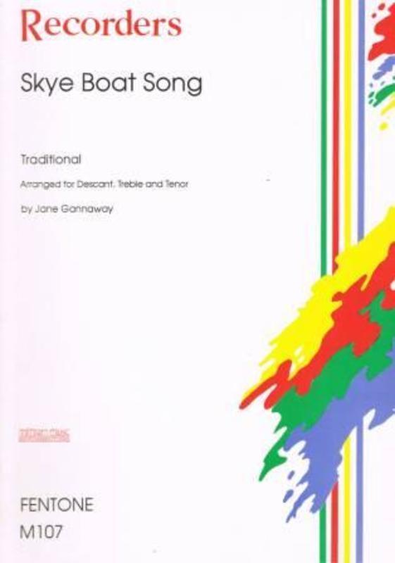 Skye Boat Song Recorder Ensemble (Music Score/Parts) Book