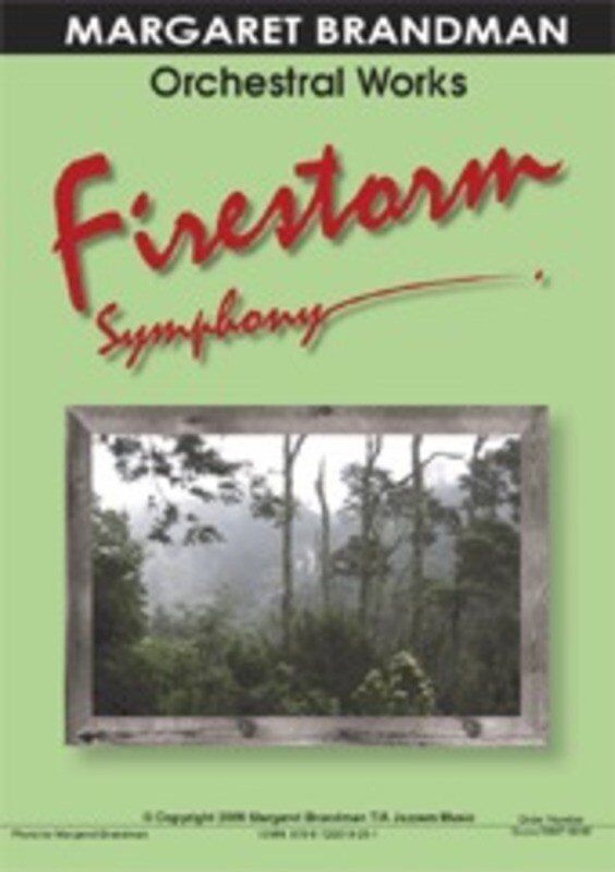 Firestorm Symphony 2009 Score and CD by Margaret Brandman - Orchestra