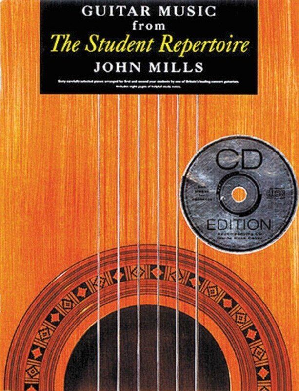 Guitar Music from the Student Repertoire BK/CD by John Mills - 64 Pages