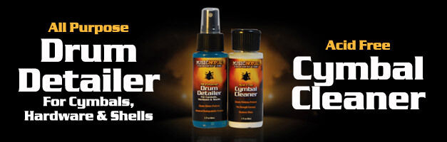 Music Nomad Mini Drum and Cymbal Care Kit - 2 oz Cleaners & Polishes — view 2